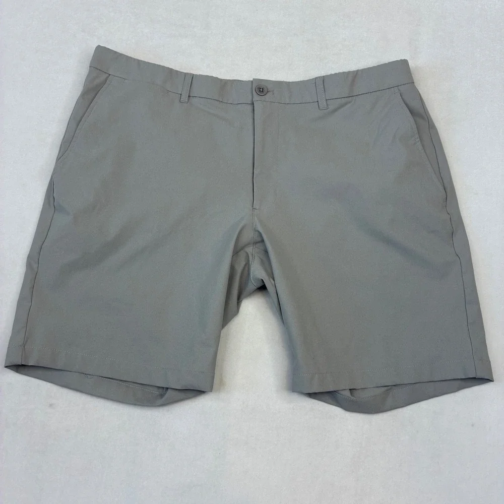 Holderness & Bourne Harwoood Shorts Mens 40 Tan Grey Bundle Golf Performance